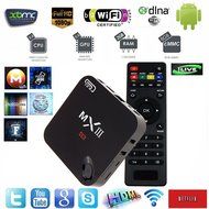 AUBBC MXIII Kodi (XBMC) 4k Google Andriod 4.4 Smart Tv Box Streaming Media Player 2G/8GB with Free Wireless Keyboard N2
