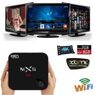AUBBC MXIII Kodi (XBMC) 4k Google Andriod 4.4 Smart Tv Box Streaming Media Player 2G/8GB with Free Wireless Keyboard N5