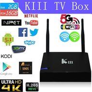NPET KIII Smart Android TV Box Android 5.1.1 S905 Quad-Core 2G / 16G UHD 4K 3D KODI XBMC Mini PC 2.4 / 5G Dual...