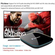 Richino Q-Box Quad-Core A53 Android 5.1 [2GB/16GB/4K] Smart TV BOX Amlogic S905 Streaming Media Player Bluetooth... N2