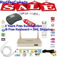 2016 Golden Fastest LooL Box Arabic IPTV HD Quad Core 700+ channels ART, Bean, DHL Fast + Free i8 Keyboard Shipping...