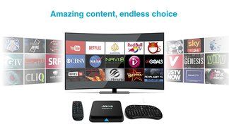 Tonbux M8S 4K Android TV Box Amlogic S812 Quad Core 2GB RAM 8GB Flash Fully Loaded KODI With Octa-core GPU, HDMI... N5