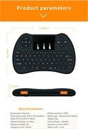 Zenoplige 2.4G H9 Wirelesss Multi-Touch Touchpad Keyboard and Mouse for PC, PAD, XBox 360, PS3, Google Android... N3