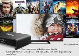 Edal 2017 the Latest Aluminum 4K Android 6.0 TV Box S912 Octa Core 2GB RAM 16GB Flash Dual Band Wifi 2.4GHz 5GHz... N4