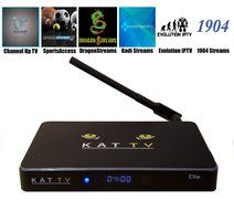 KAT-TV Elite Android HD TV Streaming box s905 2gb/8gb Jarvis with custom wizard 6 Premium subscription AddOns