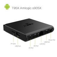 U2C&reg; T95X Android 6.0 Mini Android TV Box Kodi 16.1 Ultra HD 4K Amlogic S905X Quad Core Fully Loaded 3D WiFi 2G... N4