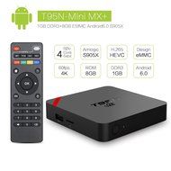 U2C&reg; T95X Android 6.0 Mini Android TV Box Kodi 16.1 Ultra HD 4K Amlogic S905X Quad Core Fully Loaded 3D WiFi 2G... N10