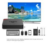 U2C&reg; T95X Android 6.0 Mini Android TV Box Kodi 16.1 Ultra HD 4K Amlogic S905X Quad Core Fully Loaded 3D WiFi 2G... N17