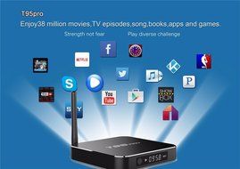 M.Way Aluminum Android 6.0 TV Box New Model Smart Box with Quad Core/2GB RAM/ 8GB Flash/4K/S905X - Bluetooth 4.0... N5