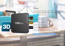 M.Way Aluminum Android 6.0 TV Box New Model Smart Box with Quad Core/2GB RAM/ 8GB Flash/4K/S905X - Bluetooth 4.0... N6