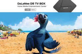 DOLAMEE D5 Streaming Media Player Android TV Box 1GB /8GB Rockchip RK3229 Quad-core 2.4G Wifi Buetooth 4.0 32bit... N3