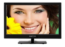 Sceptre E243CV-FHD 23-Inch LED-Lit 1080p 60Hz HDTV (Chrome) N9