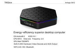 Easytone T95Z Plus 4K Amlogic S912 Android 6.0 Set Top TV Box 2GB/16GB 64bits 3D 2.4G/5G Dual Wifi HDMI Streaming... N11
