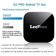 [ So Cool ] Leelbox Q3 PRO android tv box 2GB/16GB/4K android 6.0 Amlogic S905X 64bits Quad Core 2.4G/5G Dual... N3
