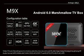 Kekilo M9X M3 TV Box Amlogic S912 Octa Core Android 6.0 Marshmallow 4K Kodi 17.0 Pre-installed 2GB/16GB Dual WiFi... N7