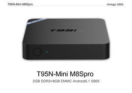 AKASO T95N Android 5.1 TV Box Kodi Fully Loaded Amlogic S905X, 2GB DDR3 8GB Flash 4K Support H.265 Streaming Media... N2