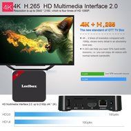 2016 Newest Leelbox Q1 4K Android TV Box 1G/8G RK3229 Quad-core Mini PC KODI 16.0 Miracast 4K2K H.265 3D 2.4G... N2