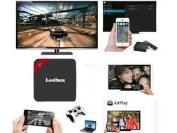 2016 Newest Leelbox Q1 4K Android TV Box 1G/8G RK3229 Quad-core Mini PC KODI 16.0 Miracast 4K2K H.265 3D 2.4G... N5