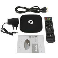 Miroha Q-Box Android TV Box 2GB/16GB Quad Core Kodi 16.0 pre-installed Add-Ons Fully Loaded Rooted Unlocked Streaming... N6