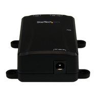 StarTech.com 4 Port Gigabit Midspan PoE+ Injector Wall-Mountable Power Over Ethernet (POEINJ4G) N10