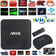 [Free Wireless US Mini Keyboard] WIIKEE M8S Android TV Box Amlogic S812 Quad Core 2G/8G Fully Loaded KODI 2.4G...