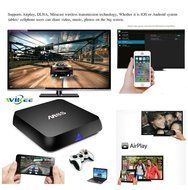 [Free Wireless US Mini Keyboard] WIIKEE M8S Android TV Box Amlogic S812 Quad Core 2G/8G Fully Loaded KODI 2.4G... N5