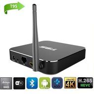 Henscoqi T95 Android 5.1 Lollipop TV Box Amlogic S905 Quad-core 2GB 8GB 4K2k HD Decoding Dual Band WiFi Bluetooth4.0... N3