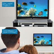 Nyrius ARIES Home HDMI Digital Wireless Transmitter &amp; Receiver for HD 1080p Video Streaming, Cable box, Satellite... N12