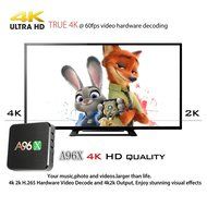 [2017 Latest TV Box ]Bros Unite A96X Android TV BOX Kodi 17.0 Amlogic S905X Quad Core Android 6.0 1G/8G H.265... N3