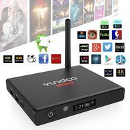 YUNDOO Y7 Android 6.0 TV Box, 4 Core Amlogic S905X CPU 2.0GHz 64bit Higher Configuration TV Box, 4K HD with LED...