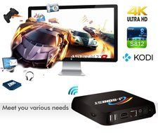 2G/16G 4K TV BOX with Mini Keyboard J-Bonest Smart Android TV Box Amlogic S812 Quad Core KODI 16.0 Fully Unlocked... N7