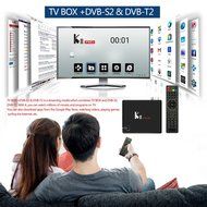Docooler KII PRO Android TV BOX + DVB-S2 &amp; DVB-T2b Quad-core 2GB / 16GB 4K Android 5.1.1 Amlogic S905 KODI XBMC... N4