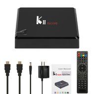 Docooler KII PRO Android TV BOX + DVB-S2 &amp; DVB-T2b Quad-core 2GB / 16GB 4K Android 5.1.1 Amlogic S905 KODI XBMC... N8