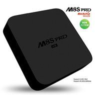 Flylion M8S Pro TV Box Android5.1 RK3229 Quad Core 2GB 8GB Kodi16.1 Fully Loaded H.265 4K Streaming Media Player