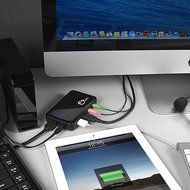 SIIG JU-DK0311-S1 USB 3.0 Dual Video Docking Station adds HDMI or VGA Video Output, 2 USB 3.0 ports, Gigabit Ethernet... N3