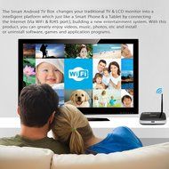 Andoer CS-918T Smart Android 4.4 TV Box Rockchip RK3128 Quad Core ARM Cortex A7 1.3 GHz 2G / 16G H.265 XBMC DLNA... N4