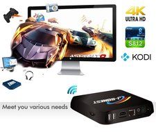 Free Wireless Mini keyboard JBonest M8S Amlogic S812 Quad Core KODI 16.0 Fully Unlocked Rooted Free Live Android... N3