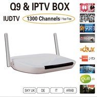 Free UIDTV Arabic IPTV Box,1300Plus Europe Channels IUDTV,Free fast shipping, No monthly pay, Android 4.4 WiFi...