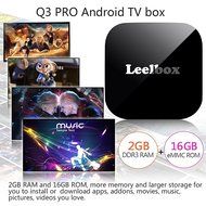 Leelbox Q3 Pro Android 6.0 TV Box Amlogic S905x Quad Core 64 Bit 2GB RAM+16GB ROM Fully Preloaded KODI 16.1 Atreaming... N4