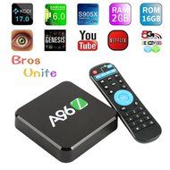 [2017 Latest TV Box ]Bros Unite A96Z Android TV BOX Kodi 17.0 Amlogic S905X Quad Core Android 6.0 2G/16G H.265...