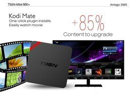 iNepo T95N TV Box Smart Box Android 5.1 S905 1GB DDR 8GB Flash Quad-Core Cortex A53 Kodi16.0 WiFi 2.4GHz H.265... N8