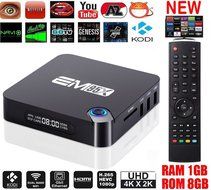 [Updated version EM95X]HONGYU Android 6.0 TV BOX HD KODI 16.1 Fully Loaded XBMC Amlogic S905X Quad Core 2.0GHz...