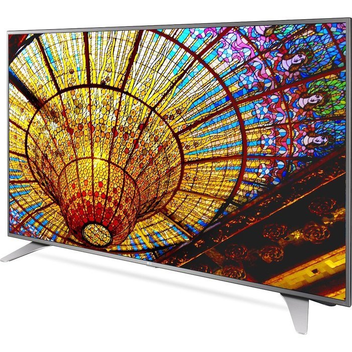 LG 55UH6550 55-Inch 4K UHD Smart TV w/ webOS 3.0 Slim Flat Wall Mount Bundle includes Television, Slim Flat Wall... N4
