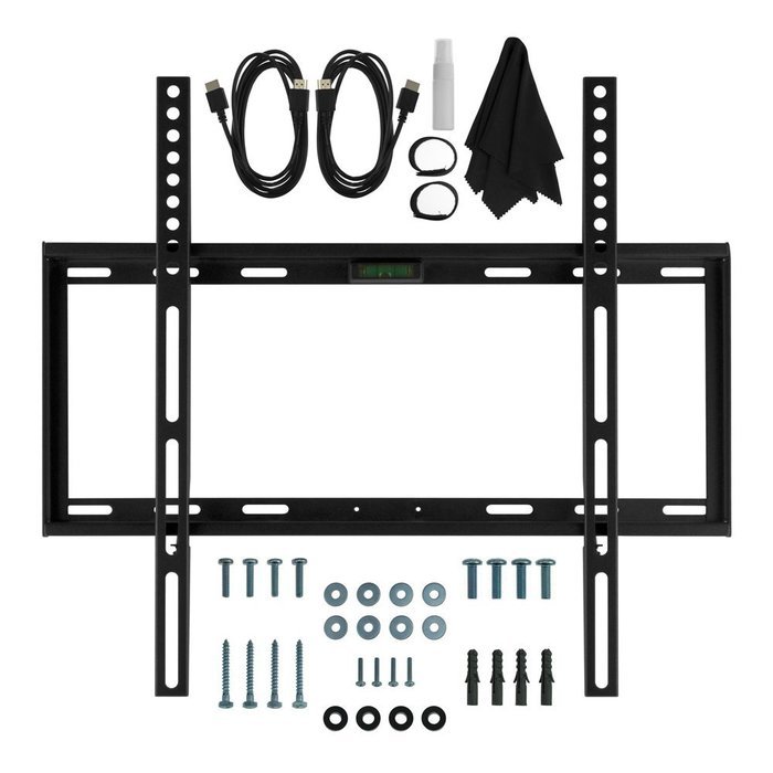 Vizio D24-D1 D-Series 24" Class Edge-Lit LED Smart TV Slim Flat Wall Mount Bundle includes Television, Slim Flat... N2