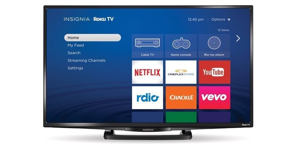Insignia 40 LED 1080p Smart HDTV Roku TV