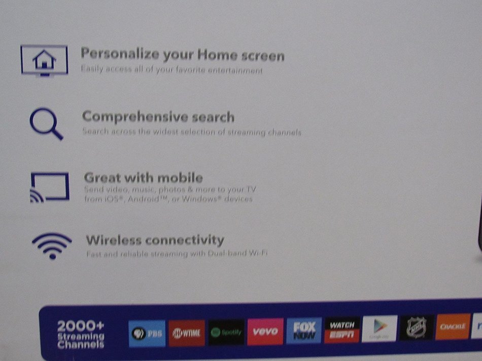 Insignia 40 LED 1080p Smart HDTV Roku TV N3