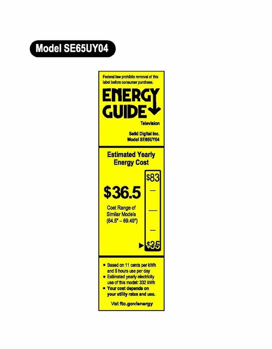 Seiki SE39UY04 39-Inch 4K Ultra HD 120Hz LED TV (Discontinued) N12