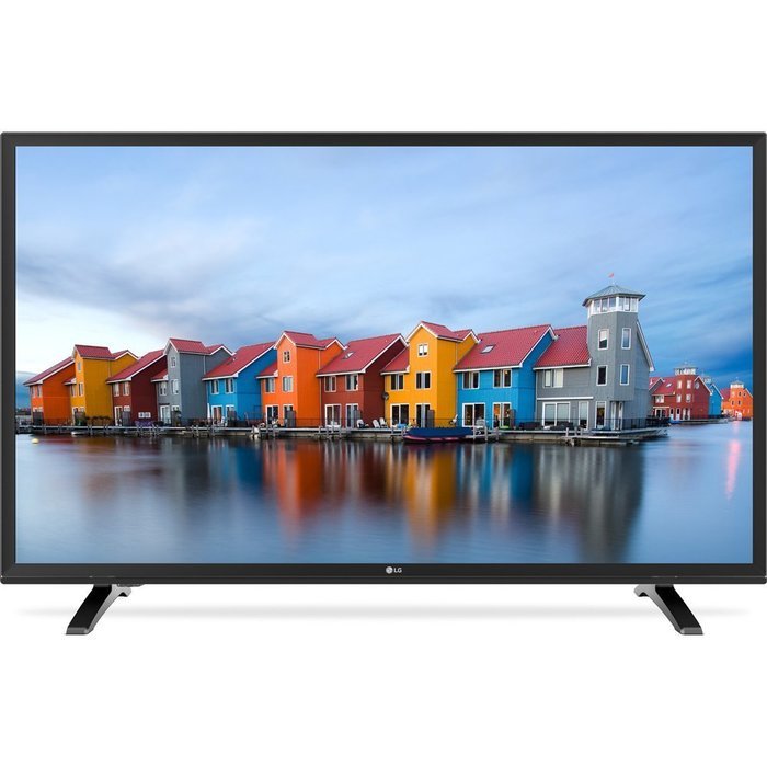 LG 32LH500B 32-Inch HD 720p 60Hz LED TV Essential Accessory Bundle includes TV, Screen Cleaning Kit, 6 Outlet... N2