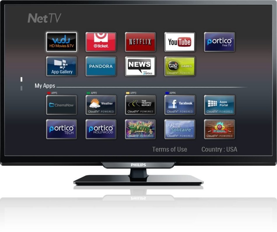 Philips Smart TV Model 32PFL4909 32" 720p LED TV - 16:9 - HDTV