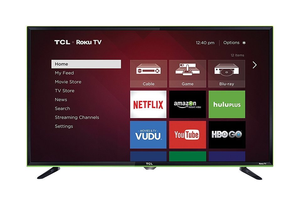 TCL 32S3850 32-Inch 720p Roku Smart LED TV (Silver) (2015 Model) N13